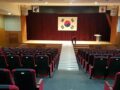 알루미늄 무대휠체어경사로-객석이 있는 무대